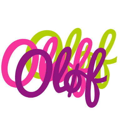 Oløf flowers logo