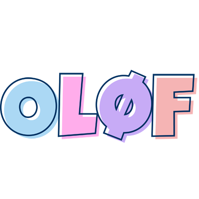 Oløf pastel logo