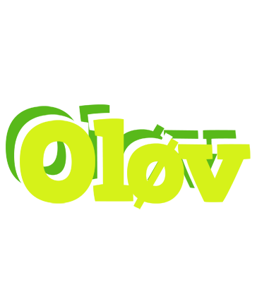 Oløv citrus logo