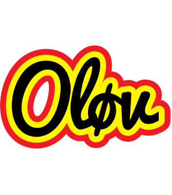 Oløv flaming logo
