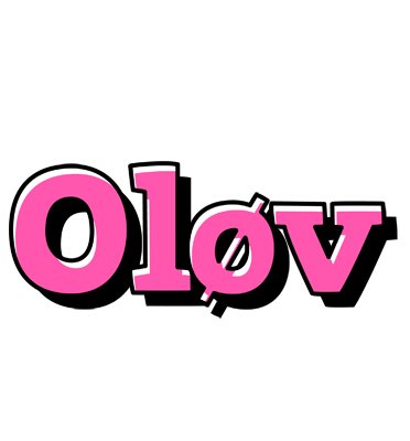 Oløv girlish logo