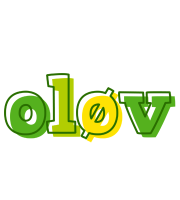Oløv juice logo