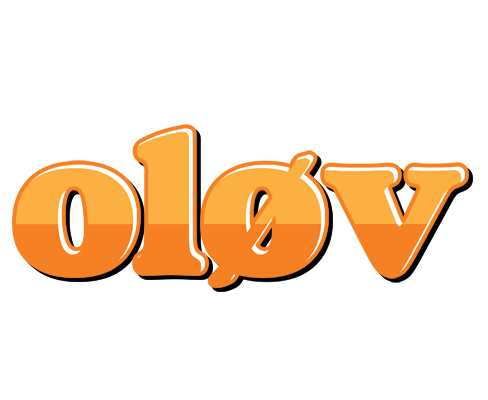 Oløv orange logo
