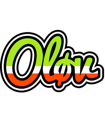 Oløv superfun logo