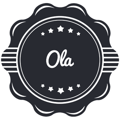 Ola badge logo