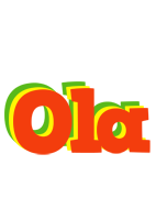 Ola bbq logo