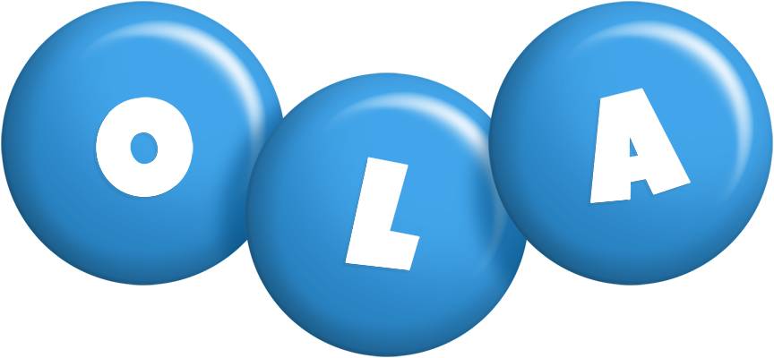Ola candy-blue logo