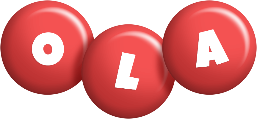 Ola candy-red logo