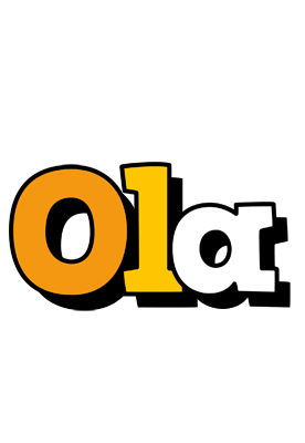 Ola cartoon logo