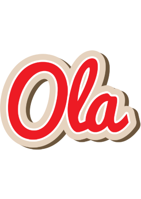 Ola chocolate logo