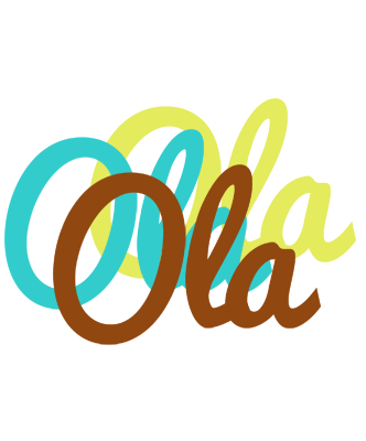 Ola cupcake logo