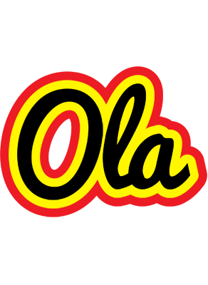 Ola flaming logo
