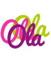 Ola flowers logo