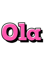 Ola girlish logo