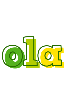 Ola juice logo