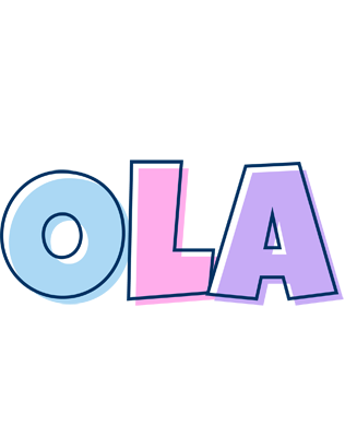 Ola pastel logo