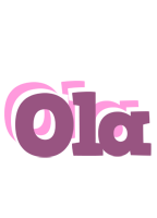 Ola relaxing logo