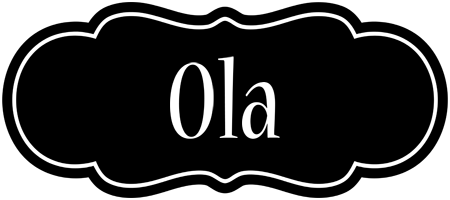 Ola welcome logo