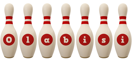 Olabisi bowling-pin logo