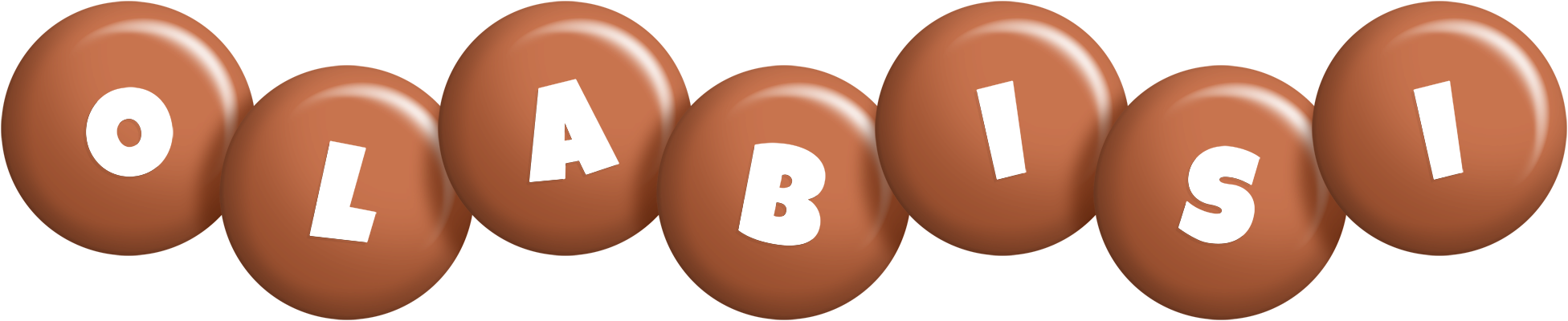 Olabisi candy-brown logo