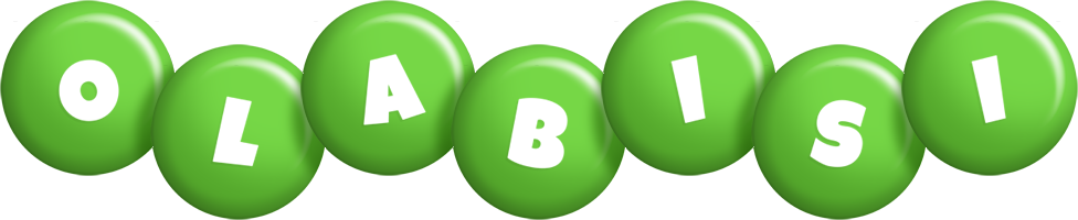 Olabisi candy-green logo