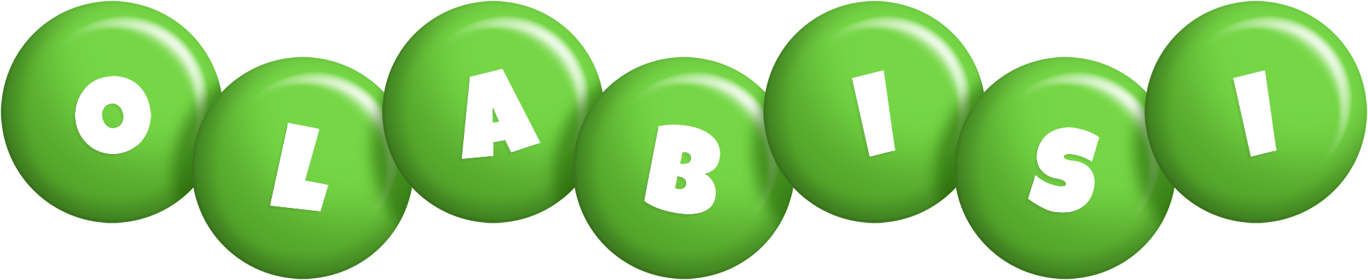 Olabisi candy-green logo