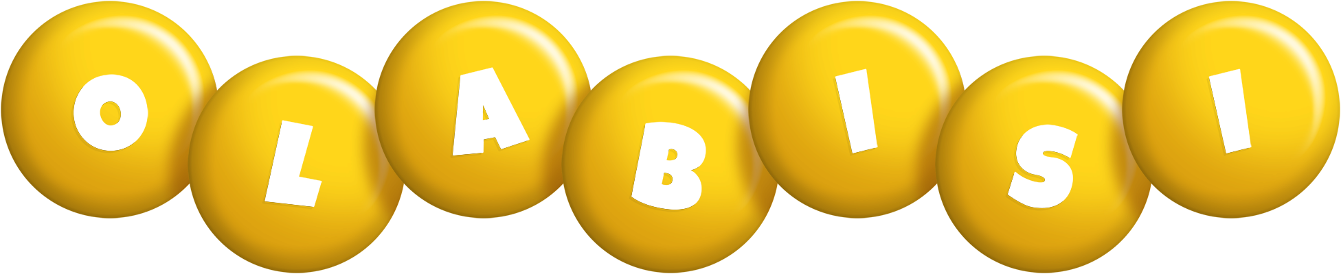 Olabisi candy-yellow logo