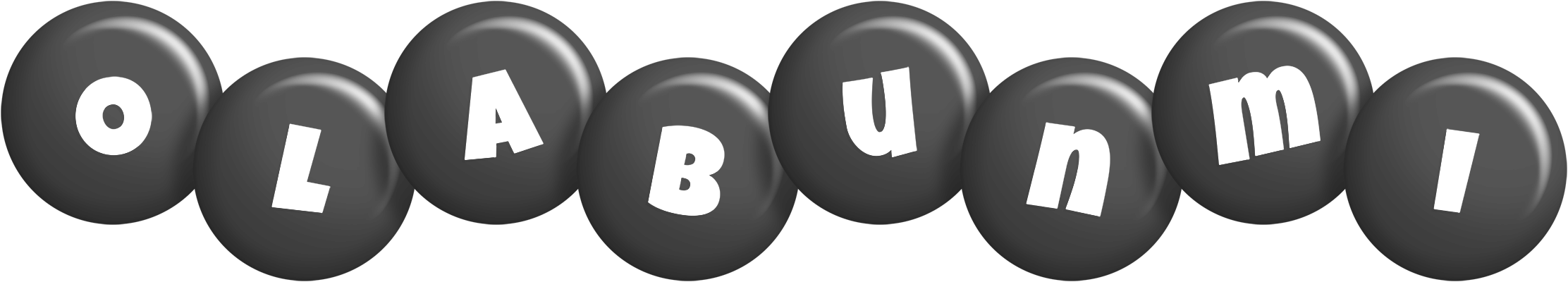 Olabunmi candy-black logo
