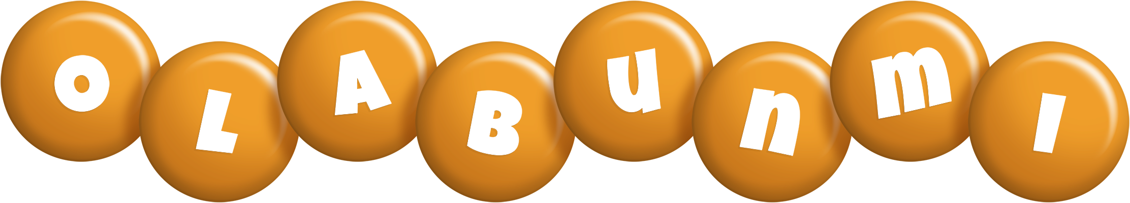Olabunmi candy-orange logo
