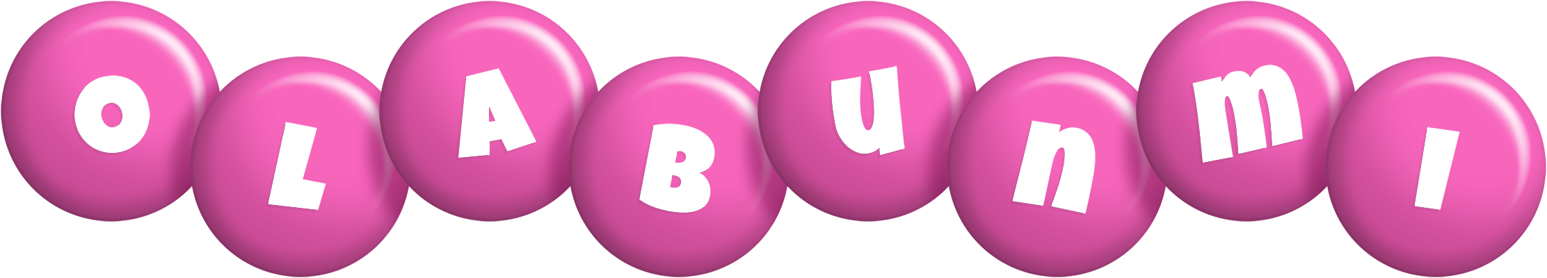 Olabunmi candy-pink logo