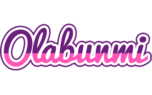 Olabunmi cheerful logo
