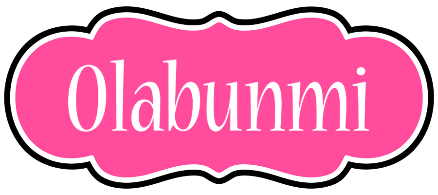 Olabunmi invitation logo