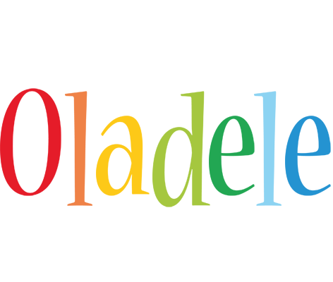 Oladele birthday logo