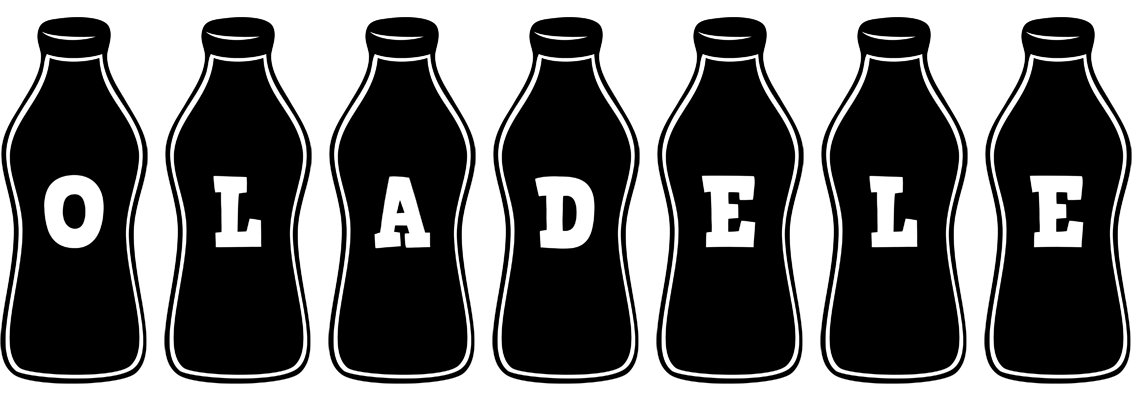 Oladele bottle logo