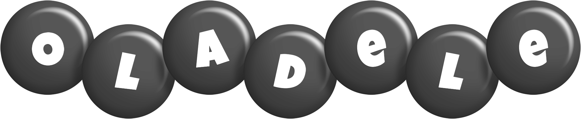 Oladele candy-black logo