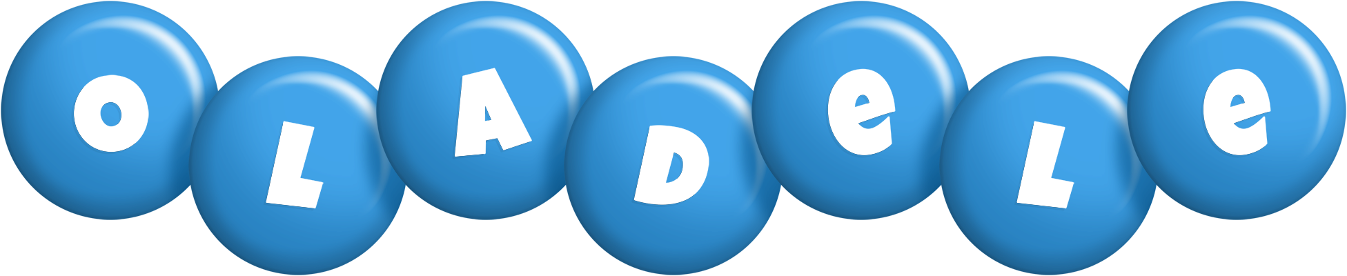 Oladele candy-blue logo