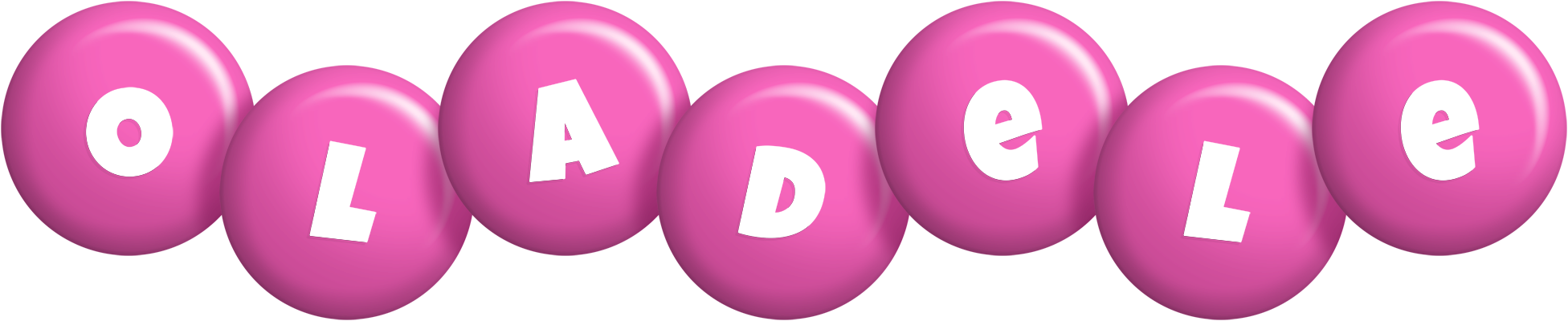 Oladele candy-pink logo