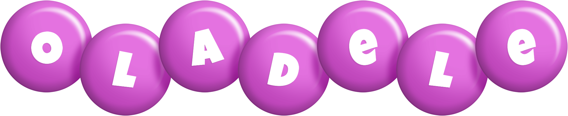 Oladele candy-purple logo