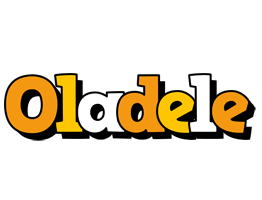 Oladele cartoon logo