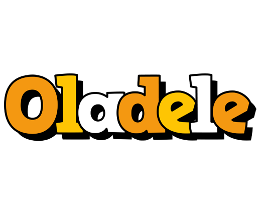 Oladele cartoon logo