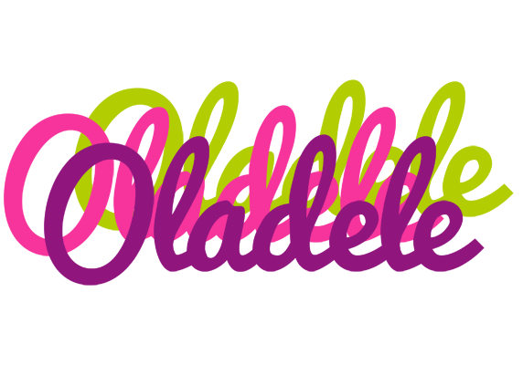 Oladele flowers logo