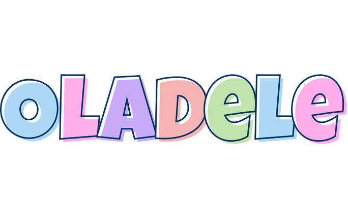 Oladele pastel logo