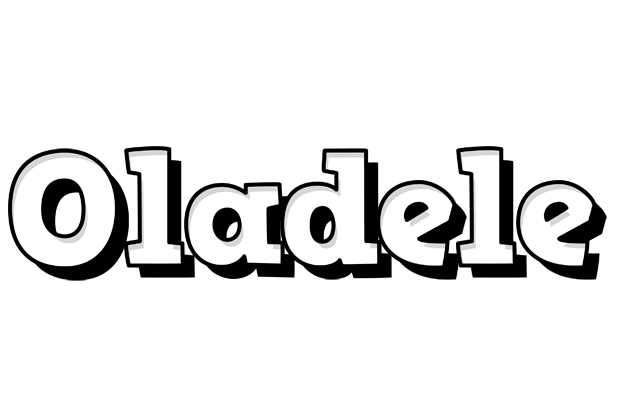 Oladele snowing logo