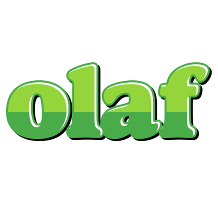 Olaf apple logo