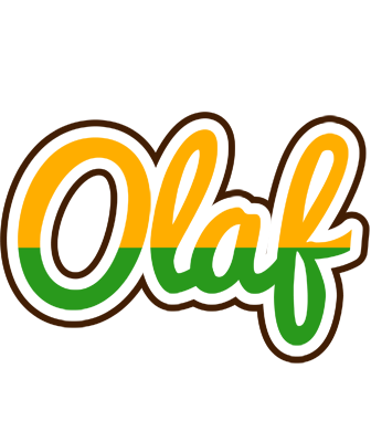 Olaf banana logo