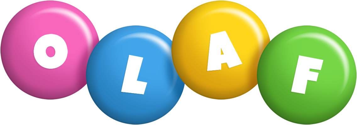 Olaf candy logo