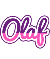 Olaf cheerful logo