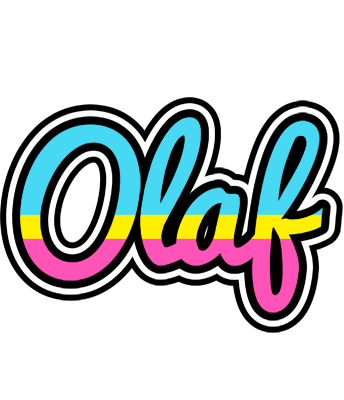 Olaf circus logo