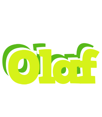 Olaf citrus logo