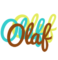 Olaf cupcake logo